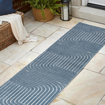 Odense Minimalist Angle Geometric Area Rug